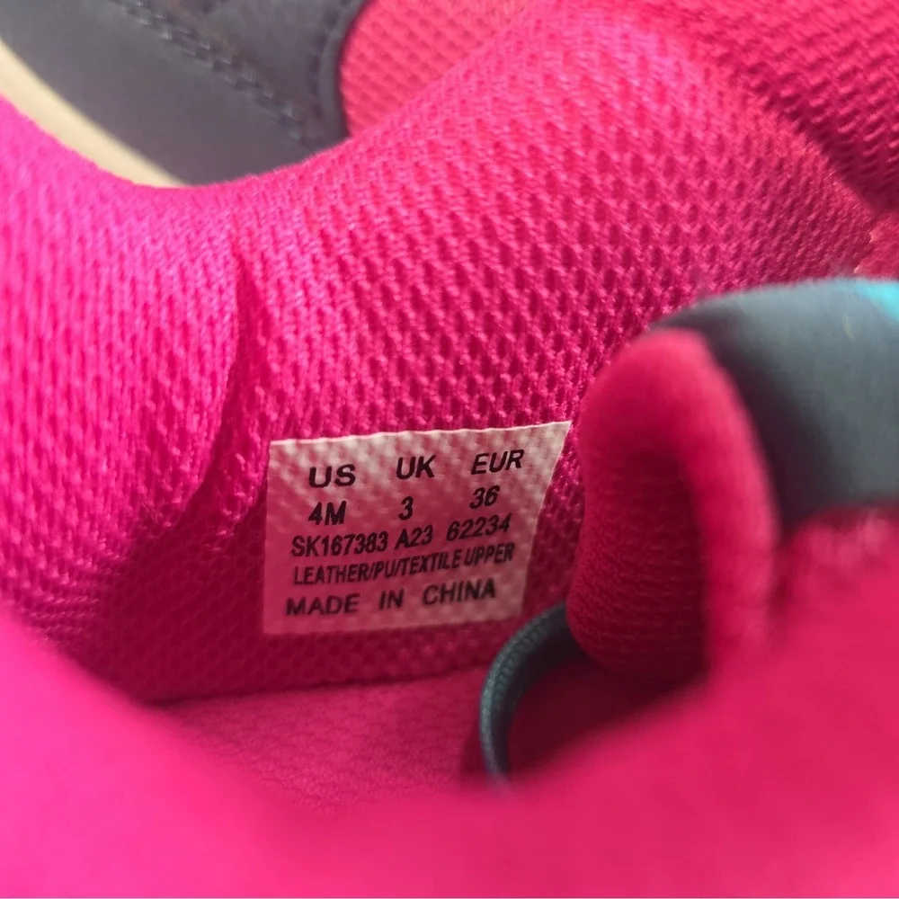 Saucony Dash Navy Pink Girls Athletic Shoes Big Kids Sneaker SK167383 Size 4M